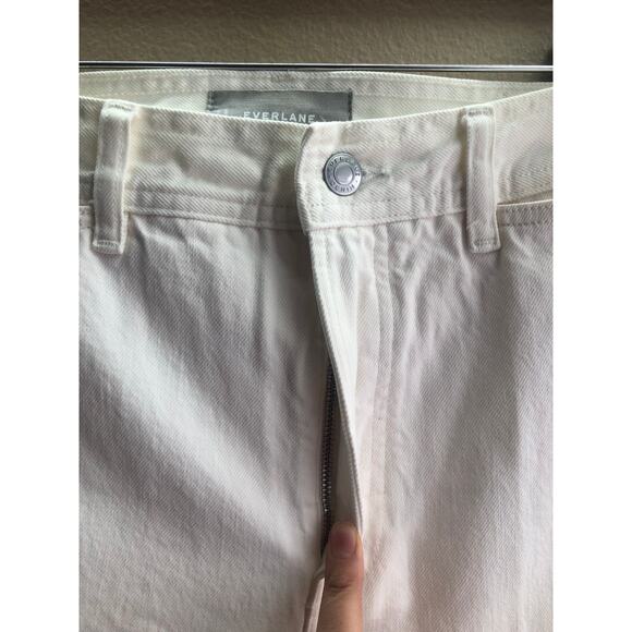 New Everlane The Mariner Cropped Jean White Size 29 Women - Picture 8 of 13